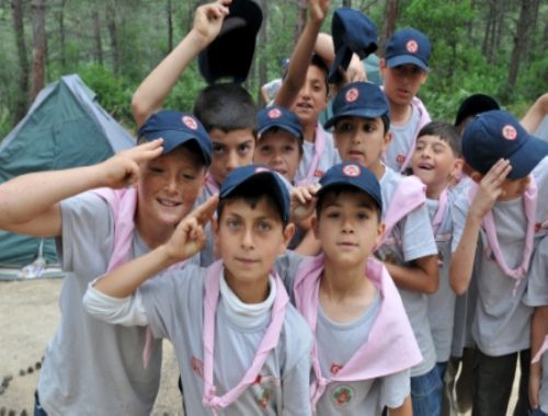 Yaz İzci Kampı yapıldı